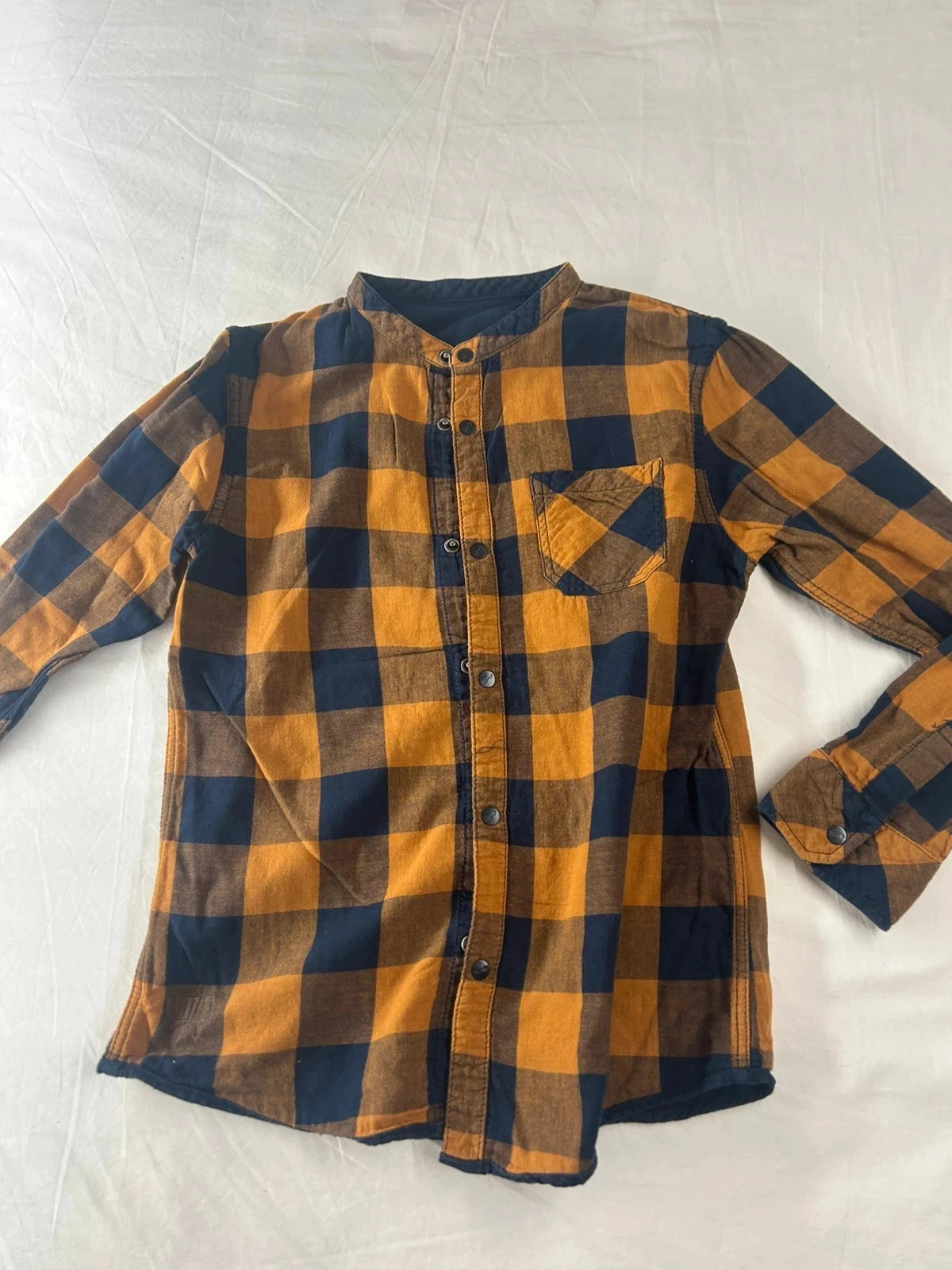Vintage lil dude reversible plaid shirt – photo 2